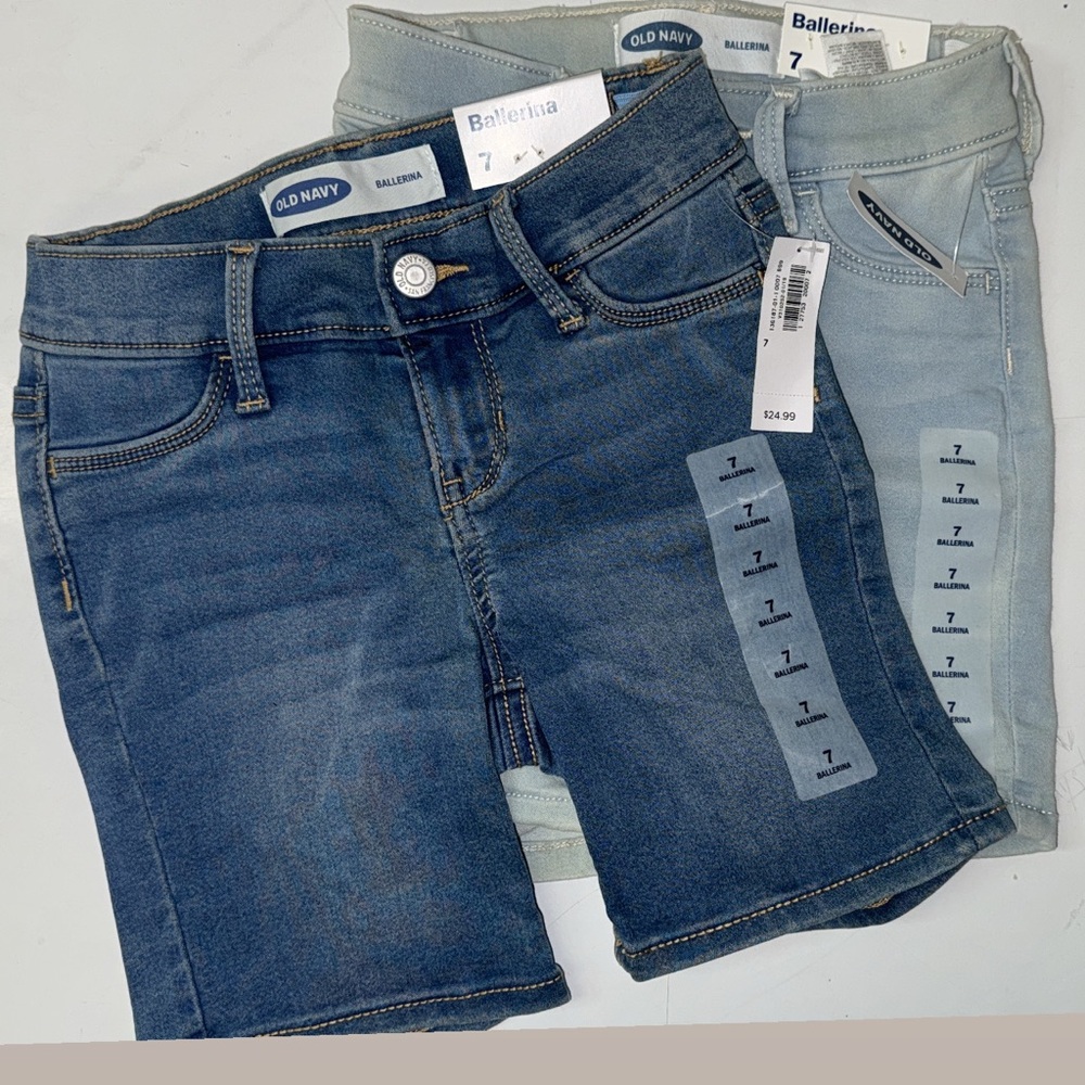 Old Navy Girls Shorts Ballerina 2 pack bundle